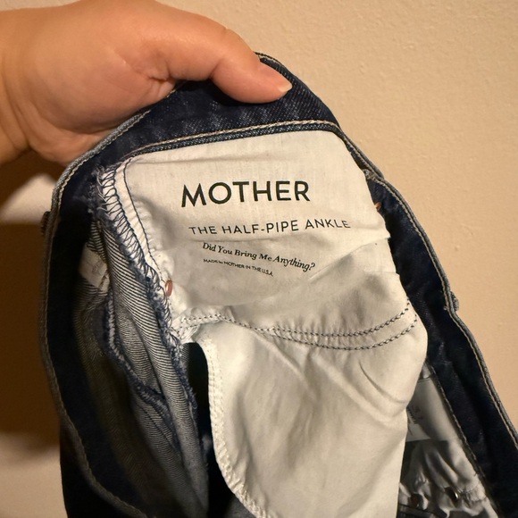 MOTHER Blue Ankle & Cropped Jeans - Picture 5 of 7